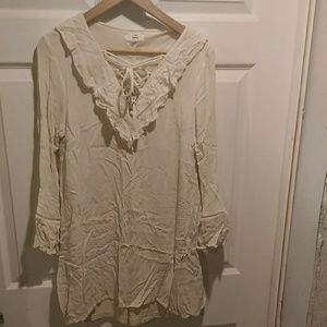 Entro boho style long tunic sz med